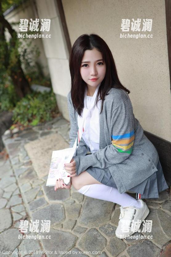 MFStar模范学院-Ellie艾栗栗 MFStar模范学院 - Ellie艾栗栗这次一袭制服出镜,图包里资源竟能让人眼瞎?不容易哦