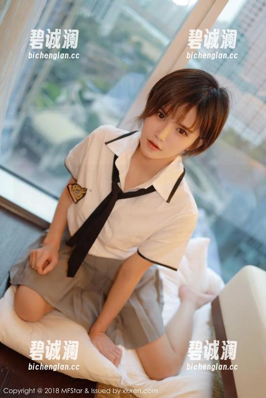 MFStar模范学院 - 看到唐琪儿il的制服，原图的魅力竟然超乎想象，壁纸真不赖！