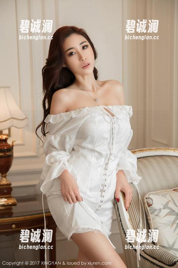 XINGYAN星颜社-Vily豆豆 XINGYAN星颜社 - 看吧,Vily豆豆的白裙,再览原图,脑海里全是画面,恍若隔世。