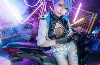 六二二同学w的机车少女私房图集——骑车前我从不化妆，风一吹无敌自然美。
